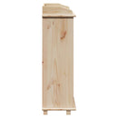 Vinfad Naturfarvet 58 x 28 x 90 cm Massiv Fyrretræ