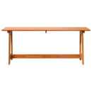 Udendørs bænk Brun 119 x 37 x 47 cm Massiv fyrretræ