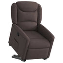 løftestol stof mørkebrun