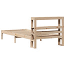 sengeramme uden madras 90x190 cm massivt fyrretræ