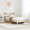 sengeramme uden madras 90x190 cm massivt fyrretræ