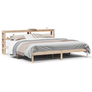 sengeramme uden madras 180x200 cm massivt fyrretræ