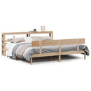 sengeramme uden madras 180x200 cm massivt fyrretræ