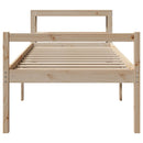 seniorseng med sengegavl 75x190 cm massivt fyrretræ