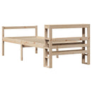 seniorseng med sengegavl 75x190 cm massivt fyrretræ