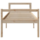 seniorseng med sengegavl 90x190 cm massivt fyrretræ