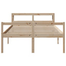 seniorseng med sengegavl 120x190 cm massivt fyrretræ