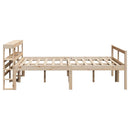 seniorseng med sengegavl 120x200 cm massivt fyrretræ