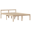 seniorseng med sengegavl 120x200 cm massivt fyrretræ