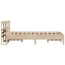 sengeramme uden madras 120x190 cm massivt fyrretræ