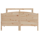 sengeramme uden madras 160x200 cm massivt fyrretræ