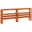 sengeramme uden madras 180x200 cm massivt fyrretræ gyldenbrun