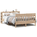 sengeramme uden madras 160x200 cm massivt fyrretræ