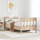 sengeramme uden madras 90x200 cm massivt fyrretræ