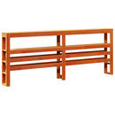 sengeramme uden madras 180x200 cm massivt fyrretræ gyldenbrun