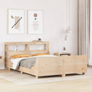 sengeramme uden madras 140x200 cm massivt fyrretræ