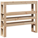 sengeramme uden madras 90x200 cm massivt fyrretræ