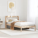 sengeramme uden madras 90x190 cm massivt fyrretræ