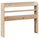 sengeramme med sengegavl 90x190 cm massivt fyrretræ