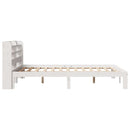 sengeramme med sengegavl135x190 cm massivt fyrretræ hvid