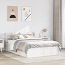 sengeramme med sengegavl135x190 cm massivt fyrretræ hvid