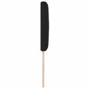LED sengegavl Sort 80 cm Stof