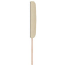 LED sengegavl Creme 80 cm Stof
