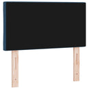 LED sengegavl Blå 80 cm Stof