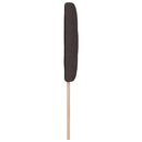 LED sengegavl Brun 100 cm Stof