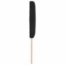 LED sengegavl Sort 160 cm Fløjl