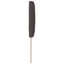 LED sengegavl Brun 200 cm Stof