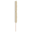 LED sengegavl med LED-lysstrimler Creme 160 cm Stof