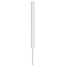 LED sengegavl med LED-lysstrimler Creme 160 cm Velourstof