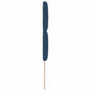 LED sengegavl Blå 90 cm Stof