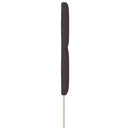 LED sengegavl Brun 160 cm Stof