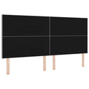 LED sengegavl Lysegrå 200 cm Stof
