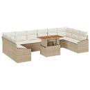 Have Spisebordssæt med pude 11 pcs Beige og creme