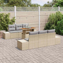 Have Spisebordssæt med pude 7 pcs Beige og grå