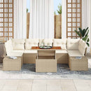 Have Spisebordssæt med pude 8 pcs Beige og creme