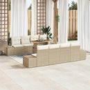 Have Spisebordssæt med pude 9 pcs Beige og creme