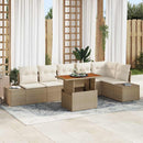 Have Spisebordssæt med pude 7 pcs Beige og creme