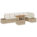Have Spisebordssæt med pude 7 pcs Beige og creme