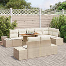Have Spisebordssæt med pude 9 pcs Beige og creme