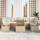 Have Spisebordssæt med pude 8 pcs Beige og creme