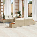 Have Spisebordssæt med pude 9 pcs Beige og creme
