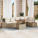 Have Spisebordssæt med pude 7 pcs Beige og creme
