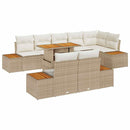Have Spisebordssæt med pude 9 pcs Beige og creme