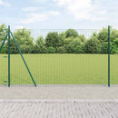 Hegn stang med beton base 26 stk. Grøn Pulverlakeret stål