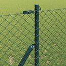 Kædetrådsgitter Grundfiks 10 x 1,2 m PVC-belagt stål Grøn Mesh