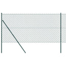 Kædetrådsgitter Grundfiks 10 x 1,2 m PVC-belagt stål Grøn Mesh
